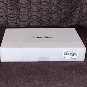 Black leather men’s wallet w/key fob